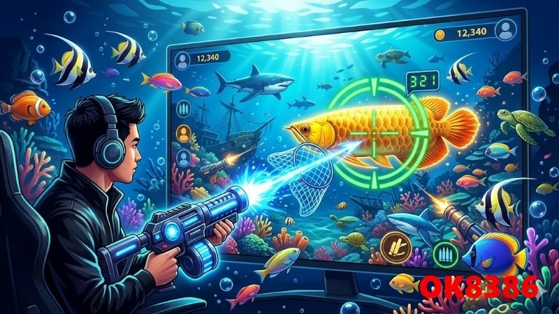 Cách Canh Thời Điểm Bắn Cá Hiệu Quả - Dễ Thắng Tại OK8386 1 Thời Điểm Bắn Cá OK8386