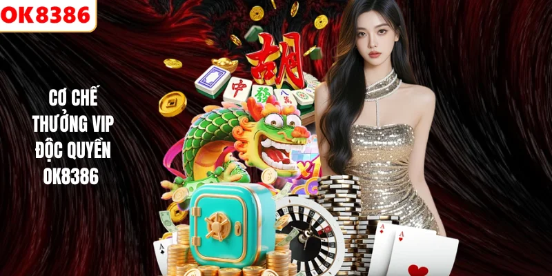 VIP Độc Quyền OK8386 – Ưu Đãi Dành Riêng Cho Hội Viên 3 Cơ chế thưởng Vip độc quyền OK8386